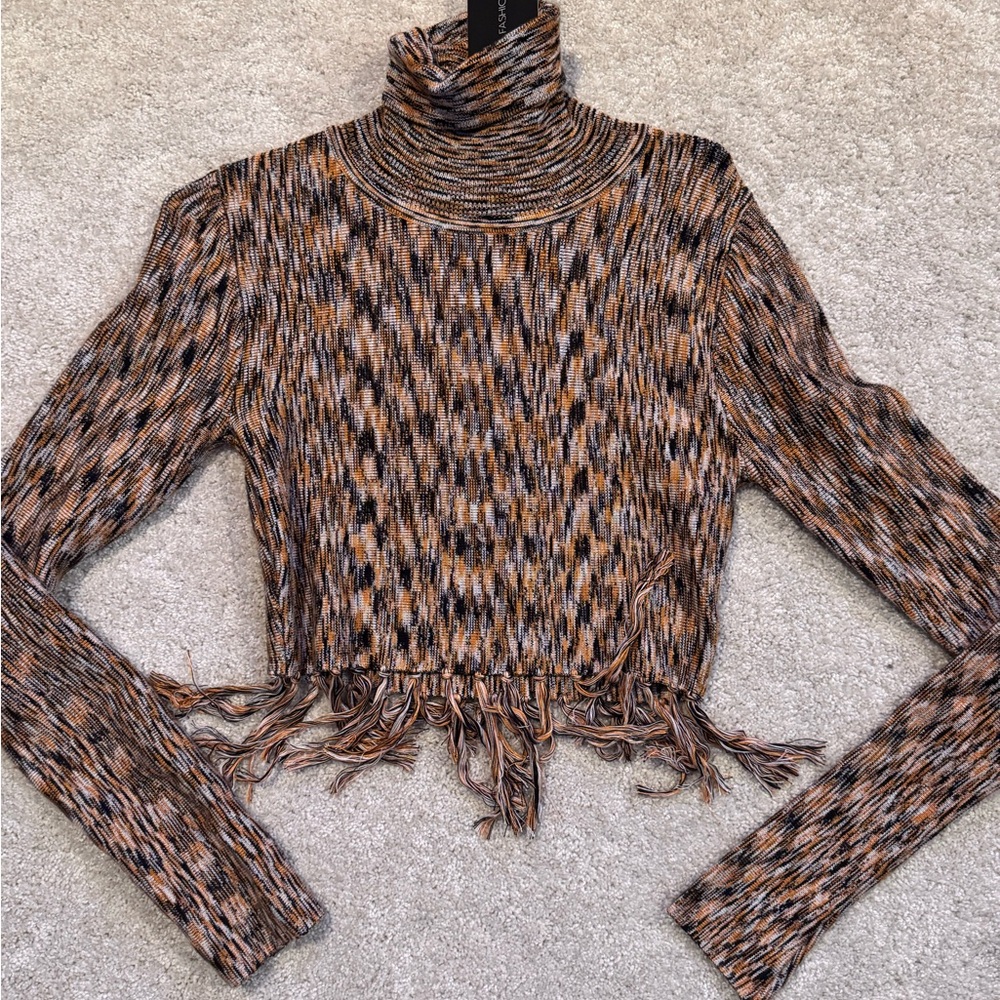 Fashion Nova Fringe Sweater